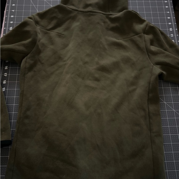 Nike Green Zip-Up Sweater with Stand-Up Collar - Picture 4 of 12